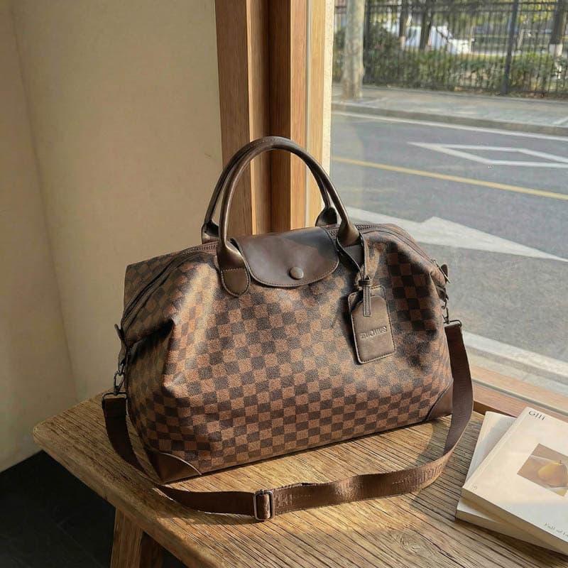 New Short Trip Travel Bag Men Women Large Capacity Business Travel Handbag Fashionable Duffel Bag Crossbody Gym Bag