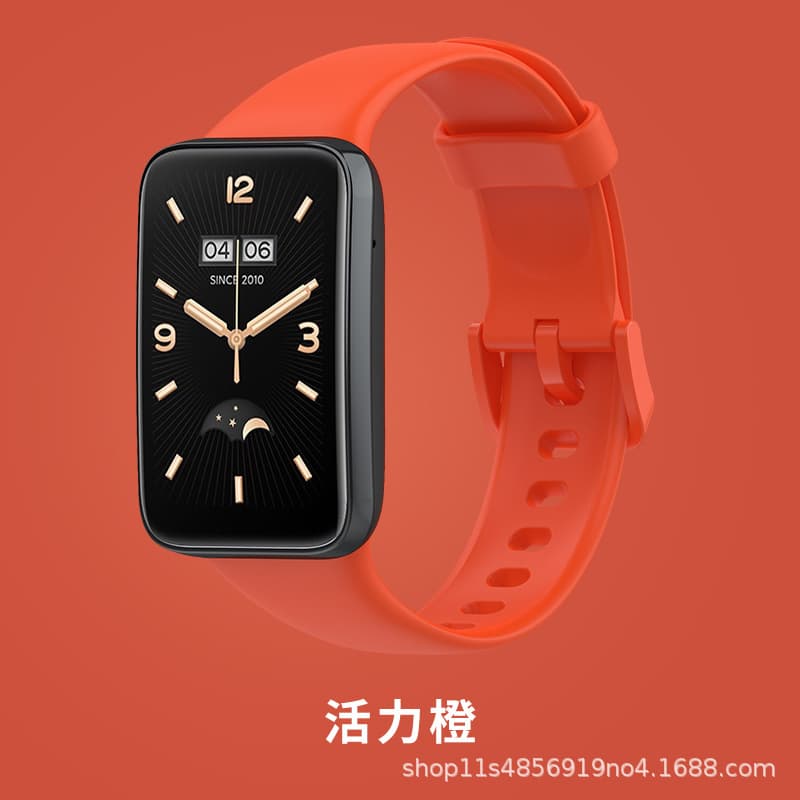 Compatible with Xiaomi Mi Band 7 Pro Silicone Watch Strap Official Same Style Mi Band 7 Pro Silicone Replacement Wristband