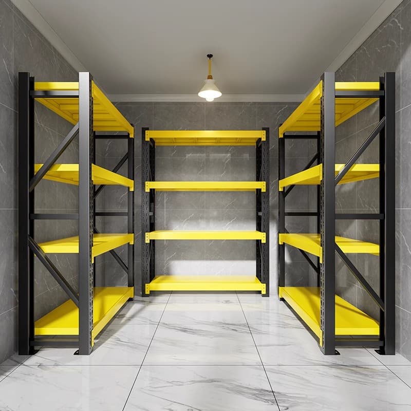 Warehouse Shelves Storage Racks Household Thickened Multi-Layer Storage Racks Warehouse Supermarket Garage Storage Room Heavy-Duty Storage Racks
