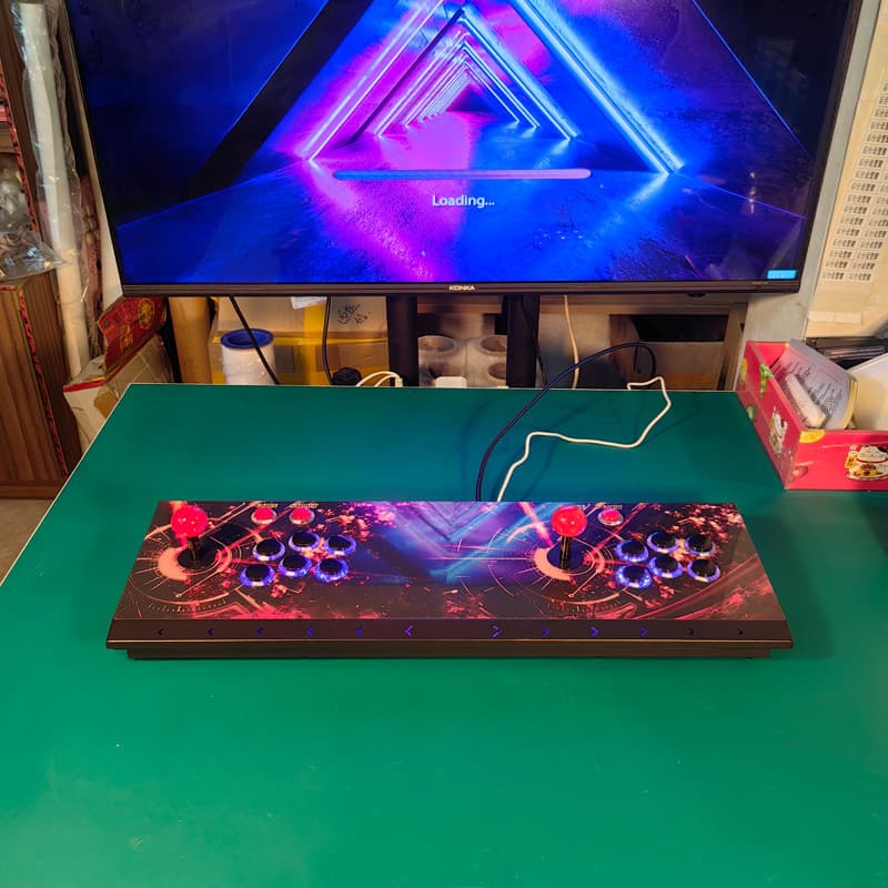 Pandora Home Arcade Export Model All-Metal Joystick Game Console DX9800-in-1 Retro Classic Fighting Games