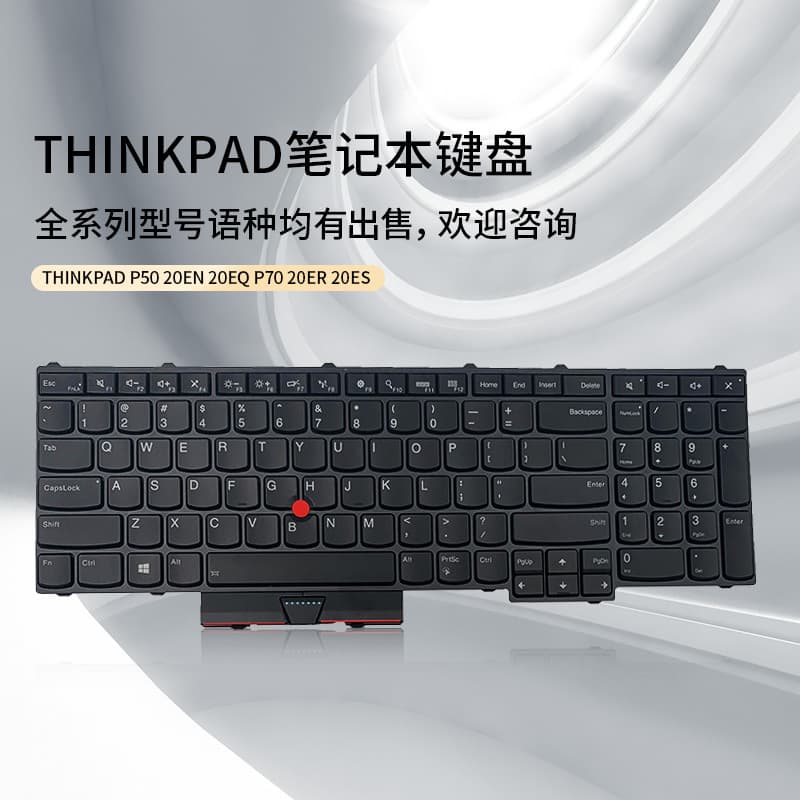US/SP/UK/FR/TR layouts for Lenovo ThinkPad P50 20EN, 20EQ laptop keyboards