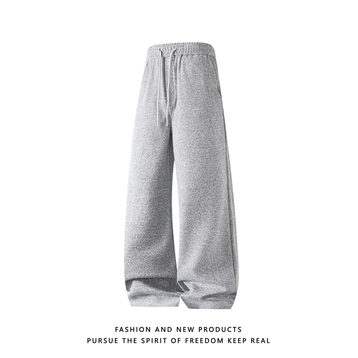 TikTok Hot Seller Blue and White Porcelain Curved Blade Pants 2026 New Spring Sport Sweatpants Unisex Couple Pants Hong Kong Style