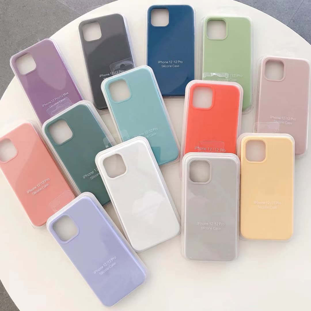 Liquid Silicone Phone Case for iPhone 15, 15 Pro Max, 15 Pro, Full Coverage Drop Protection Case Cover