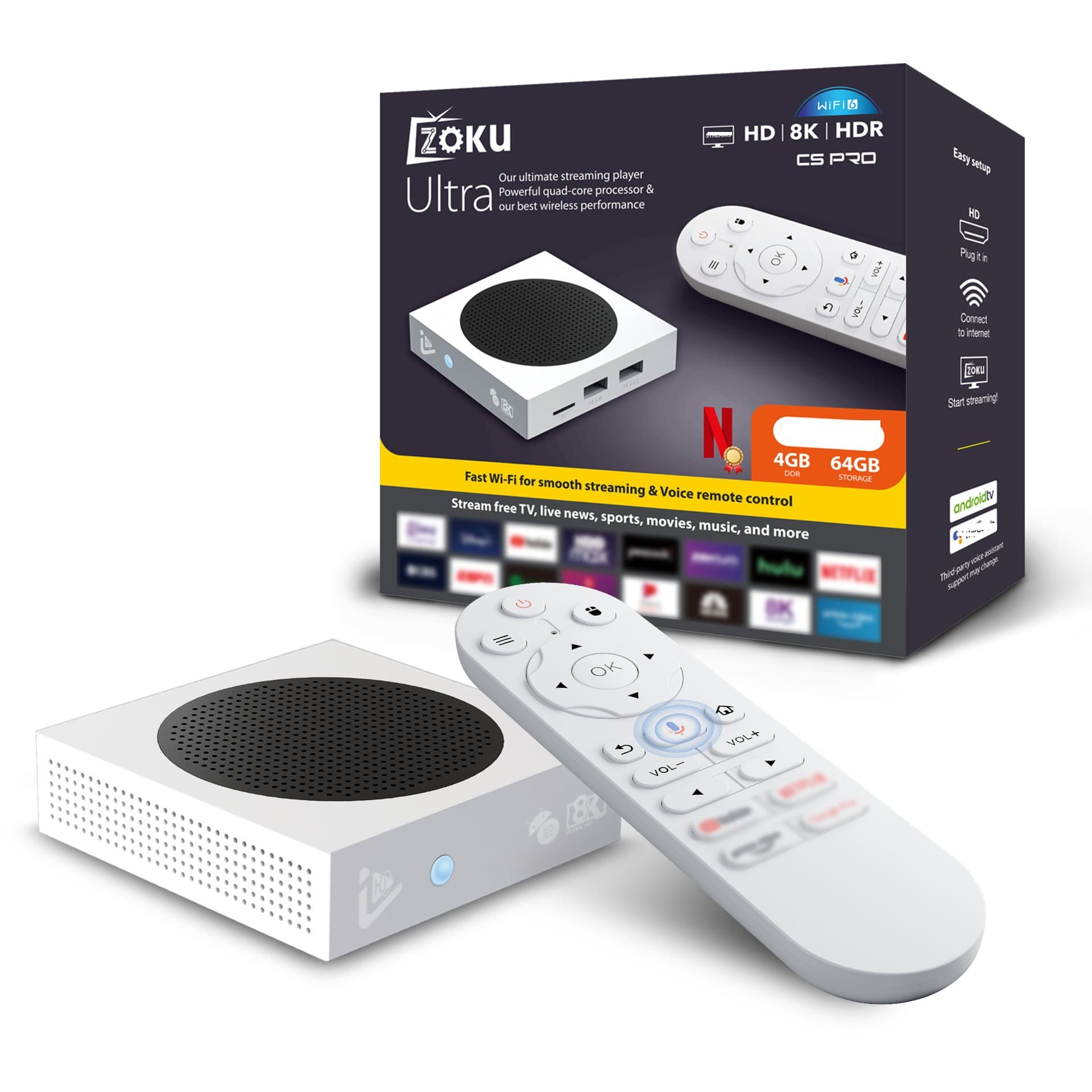 8K Genuine Set-Top Box C5pro Android 14 Allwinner H618 Wi-Fi 6G Foreign Trade TV Box with Screen Casting