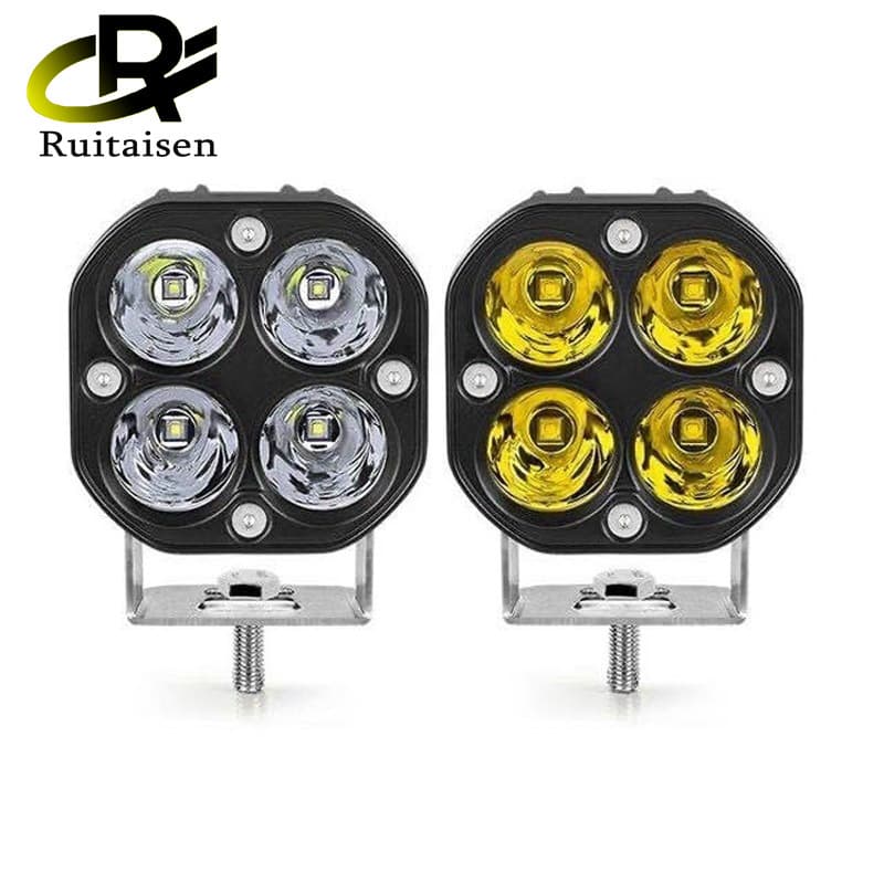 Waterproof Work Light LED Driving Light 3 Inch 40W Headlight Off-Road LED Square Spot Light for Truck Car