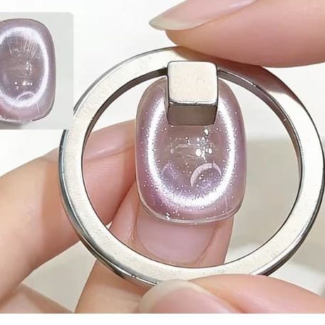 Cross-border new manicure cat's eye cylindrical magnet tool fancy magnet multifunctional magnet cat's eye glue jewelry