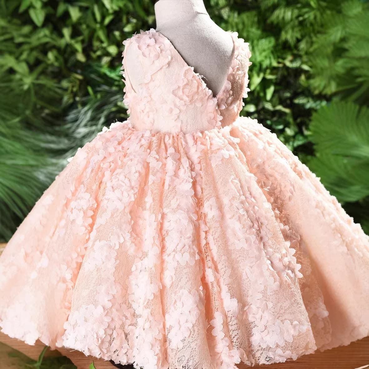 Girls Princess Dress 2026 Spring Sleeveless Round Neck Open Back Candy Birthday Gown Baby Children's Princess Dress