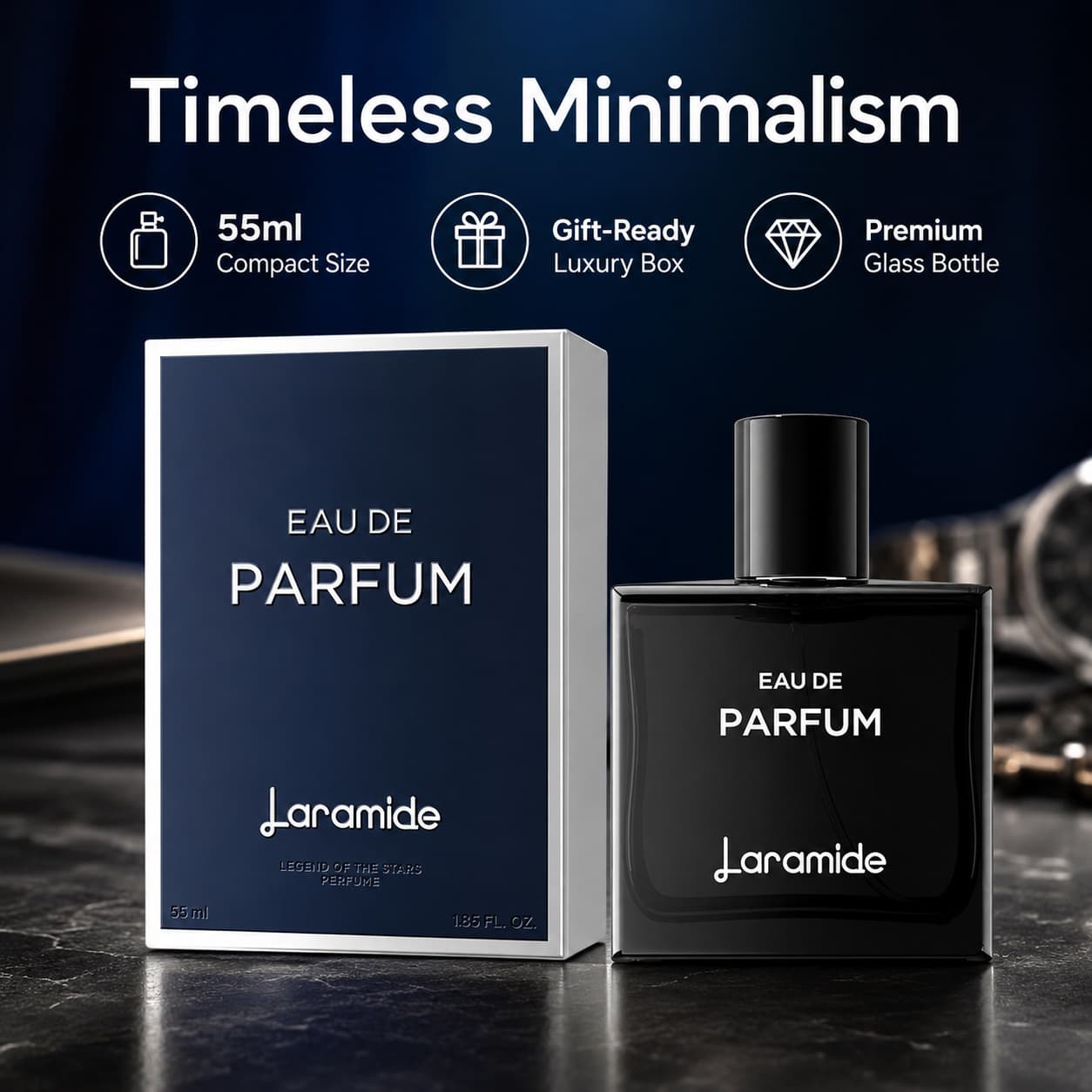 Laramide Star Legend Niche Premium Men's Fragrance Citrus Rose Musk Vietnam Cross-Border