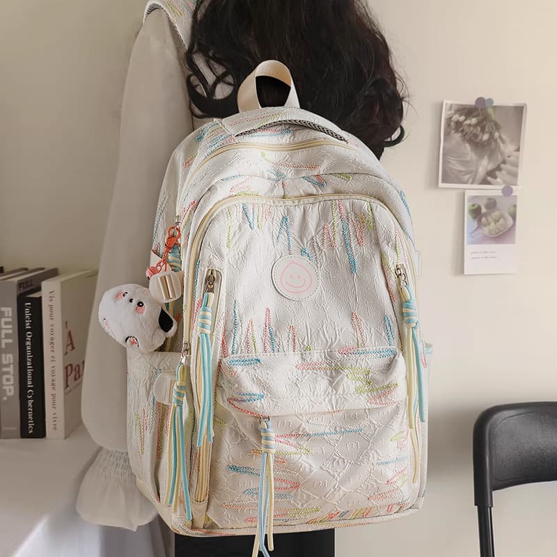Backpack for Middle School Girls 2026 New Large Capacity Travel Lightweight Versatile Small Backpack for High School and College