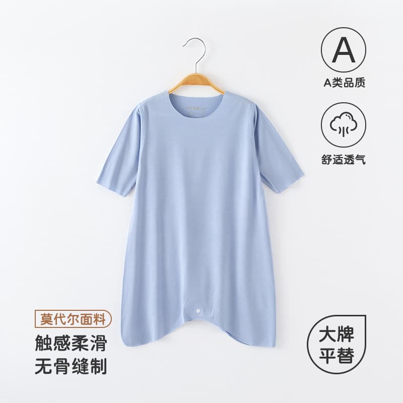 Summer thin baby pajamas, Class A seamless baby robe, summer air-conditioned clothing, baby bodysuit for toddlers.
