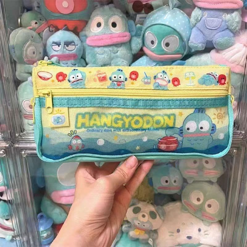 Xiaohongshu's same clownfish pencil bag ins Japanese high-looking stationery bag student large-capacity pencil storage bag