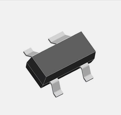 Brand new original 1SS272 with marking A1, 80V/100mA SOT-143 switching diode, surface mount package.
