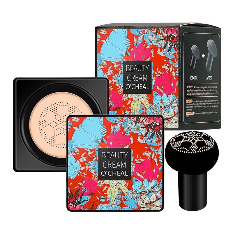Cross-border special makeup air cushion box avocado mushroom air cushion BB cream snail mushroom air cushion CC cream manufacturer