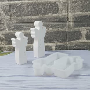 S1842 Angel Set Figurine Decorative Cement Plaster Mold DIY Silicone Mold