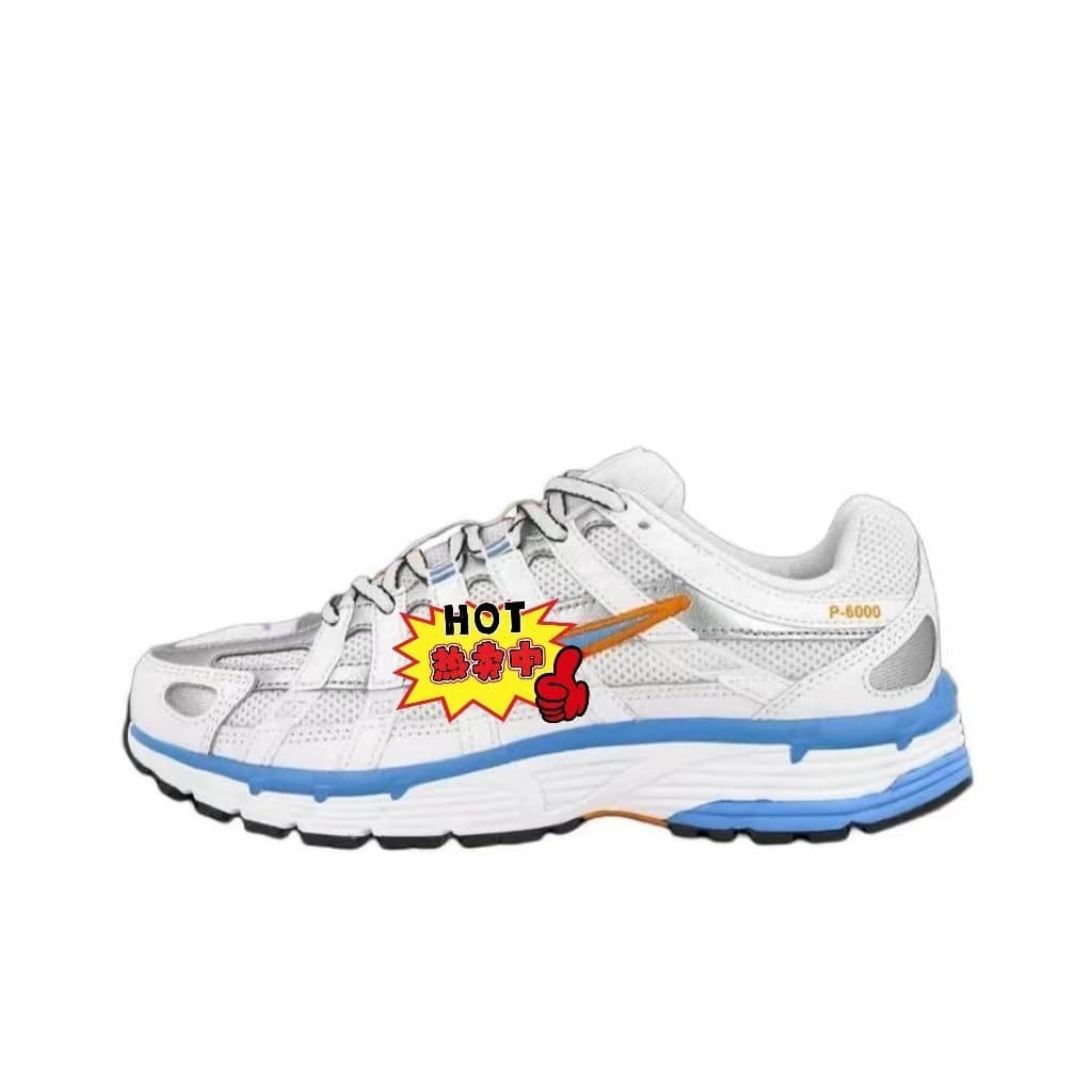 Putian Men's Shoes P-6000 Breathable Cross-border Sports Shoes Men's and Women's Dad Sneakers Running Shoes