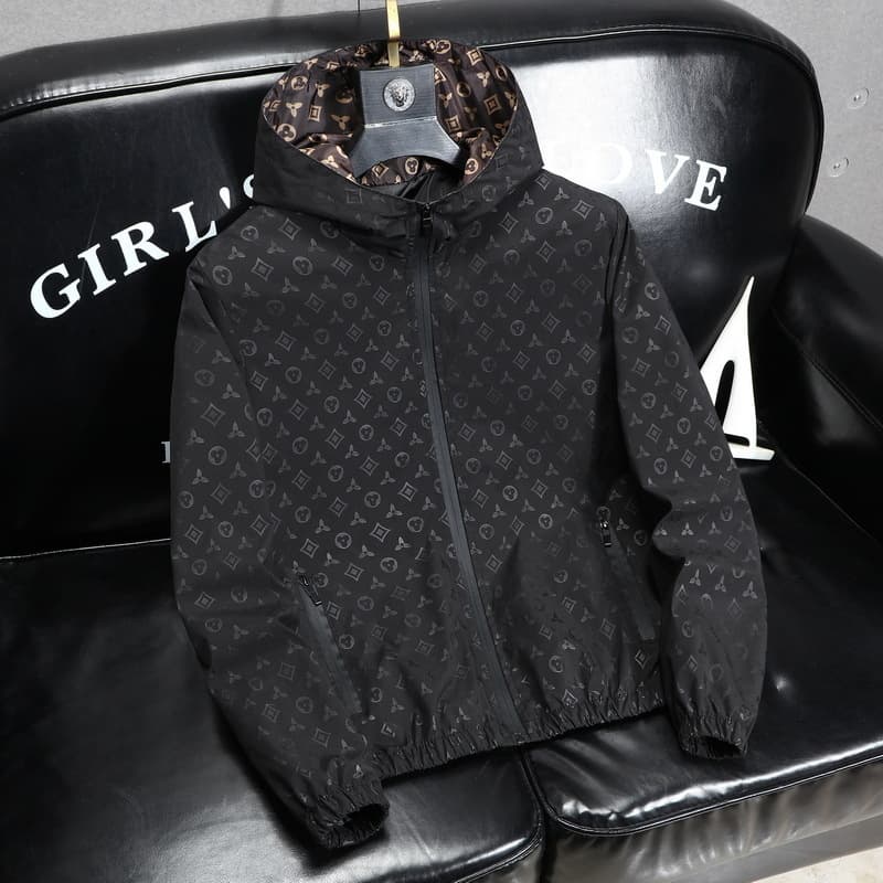 Lightweight Luxury Men's Spring Jacket Casual Men's Hooded Loose Oversized Top Trendy Men's Jacket