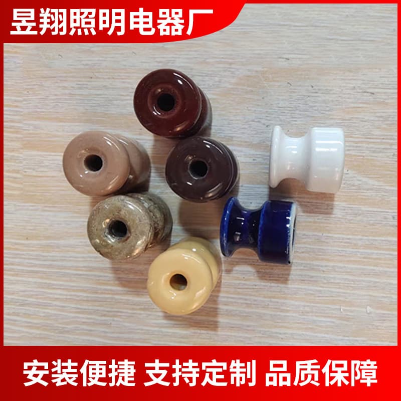 New ceramic insulators, waterproof ceramic household living room and bedroom lighting accessories, factory stock available for ceiling lights.