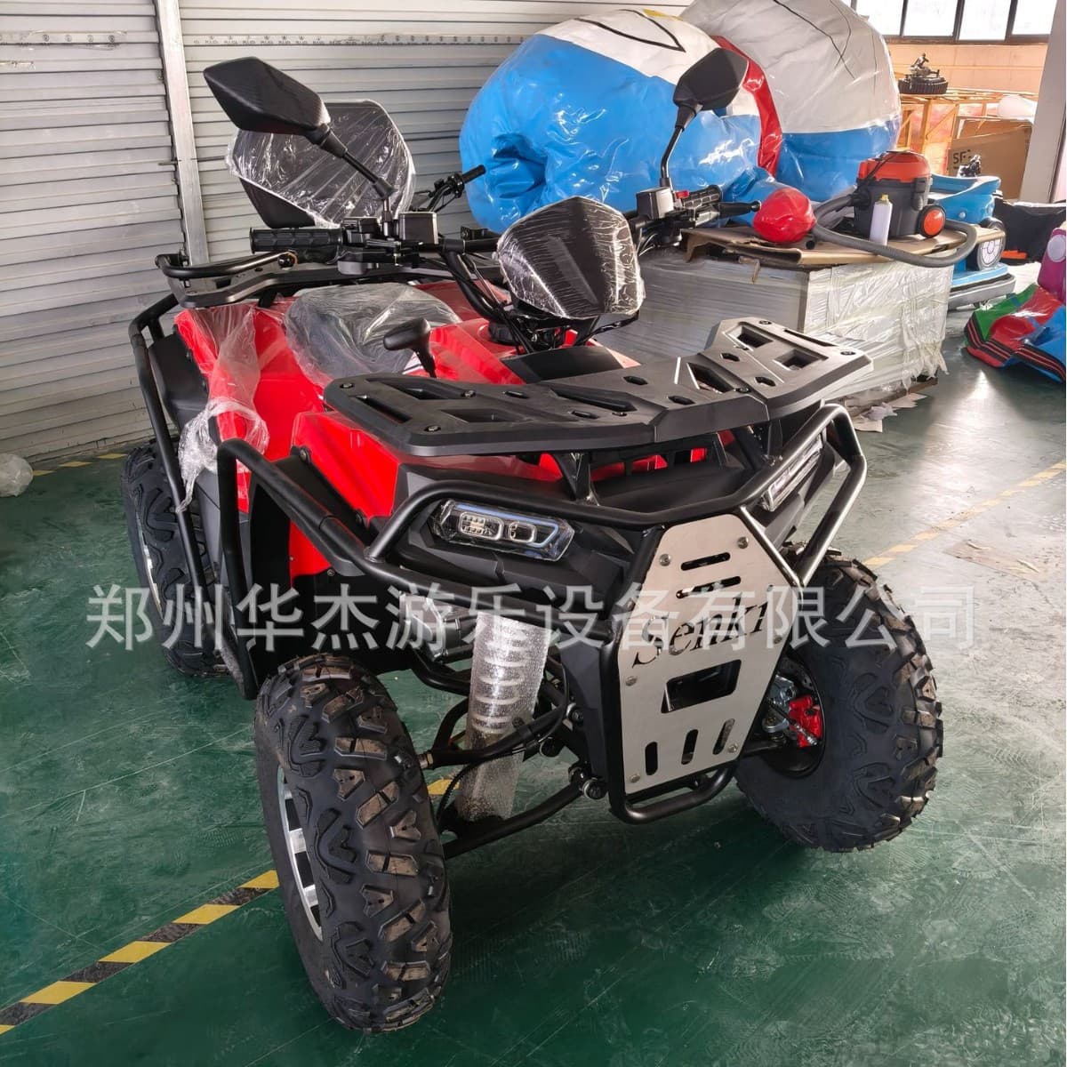 Cross-Border Export Loncin Engine Big Sirius 200CC All-Terrain Off-Road Vehicle 4WD ATV Fuel Motorcycle