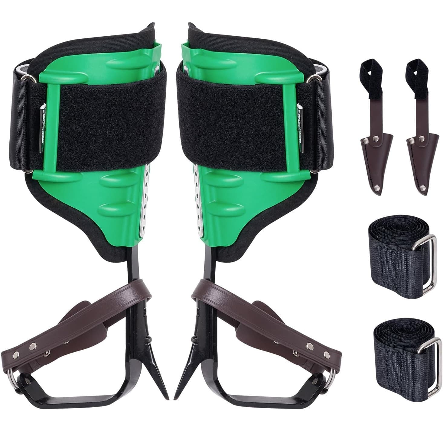 Cross-Border New Tree Climbing Upright Tool Foot Spikes Large Hook Tree Climbing Tool Wasp Foot Buckle Iron Shoes