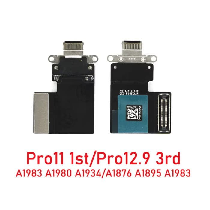 Compatible with iPad Pro 11-inch A1980/A2228/A2231/A2377, New Charging Port Flex Cable Replacement