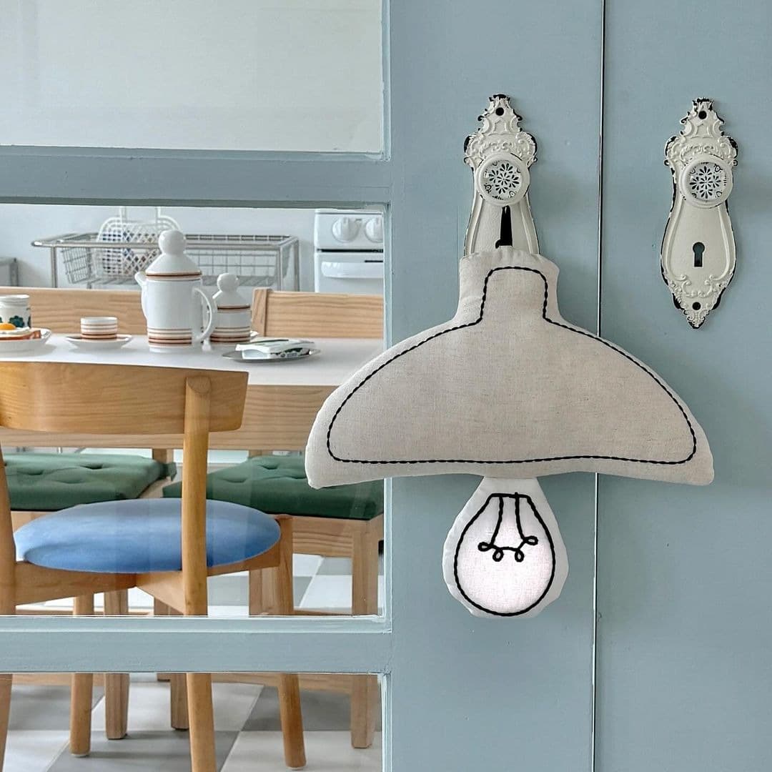 Korean Ins Style Night Light, Bedroom Baby Feeding Eye-Care LED Bedside Lamp, Children's Room Ambiance Lamp, Hanging Wall Lamp