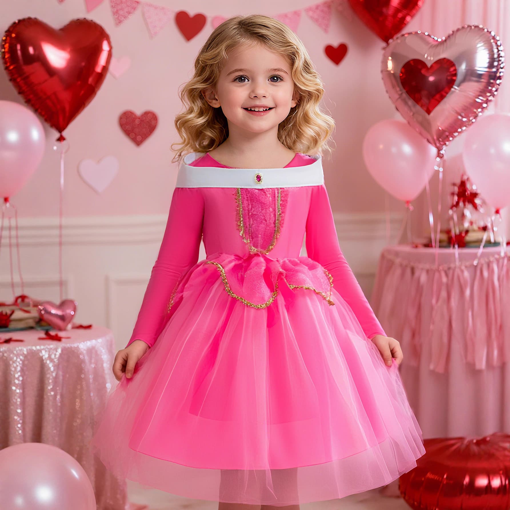 Cross-border Elsa princess dress for girls, suitable for parties, performances, cosplay, and puffy skirts