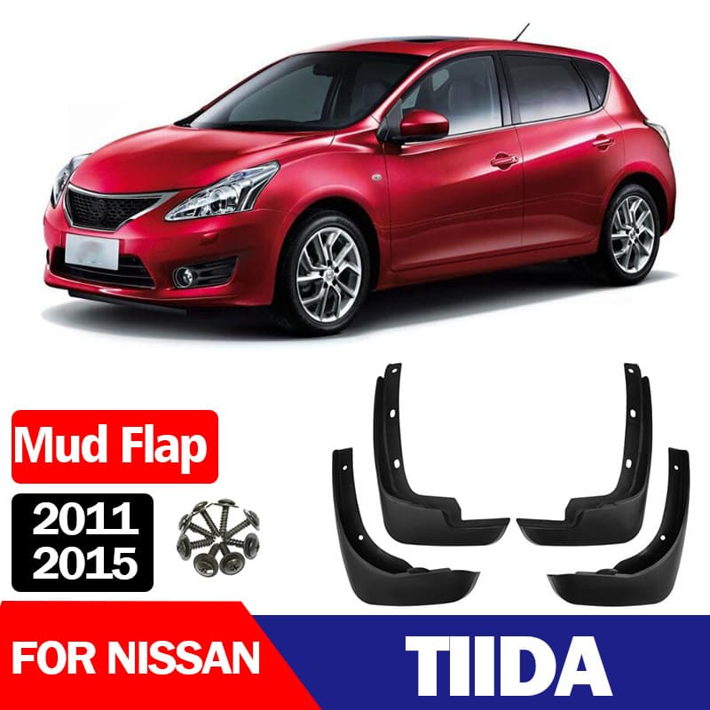 Fender for Nissan Tiida TIIDA Tire Mud Flap Guard Accessories 2011-2015 Car