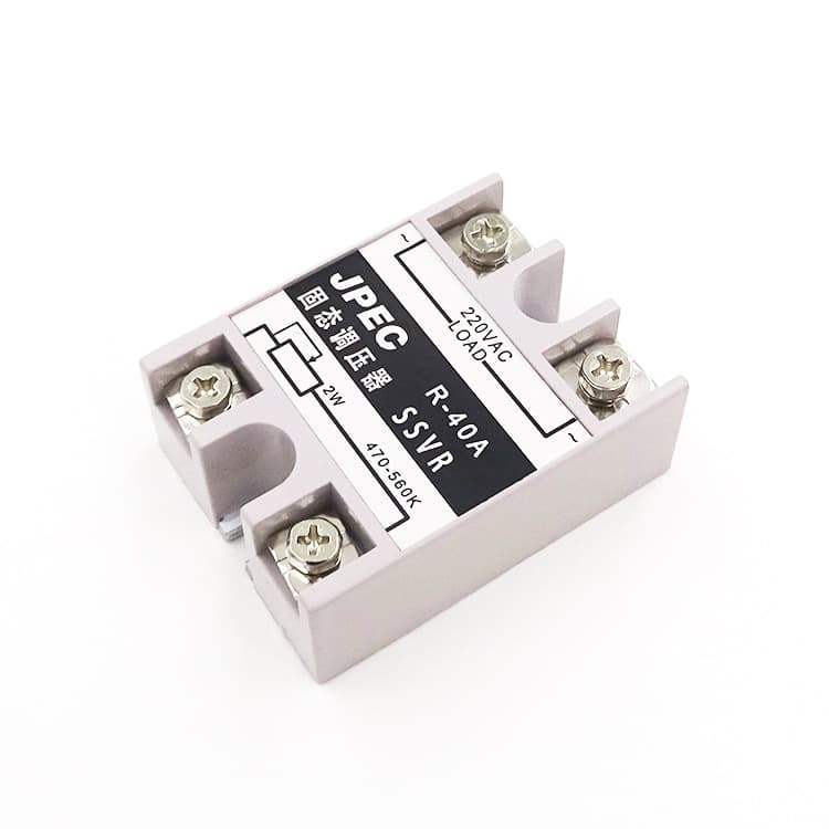 Resistance-Adjustable Voltage Regulator Module SSVR 220VAC 40A Solid-State Voltage Regulator, Shanghai Qiyi JPEC