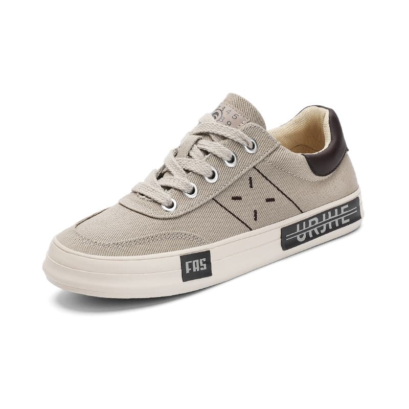 New Autumn Men's Lace-up Canvas Shoes Fashion Comfortable Casual Korean Low-top Sneakers Youth Trendy Board Shoes