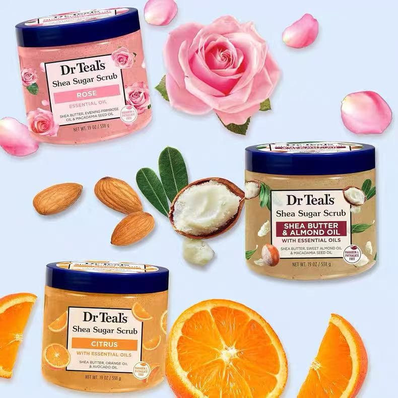 Dr.Tea Body Scrub, Exfoliating 538g