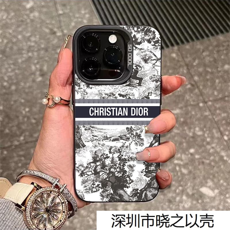 New Artistic Illustration Case for Apple iPhone 16 Pro Max, 15 Plus, Trendy Viral 14 Premium Feel 13 Hard