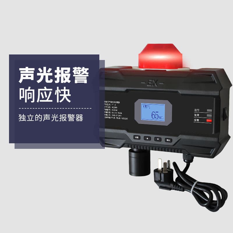 Wall-Mounted Nitric Oxide Gas Alarm