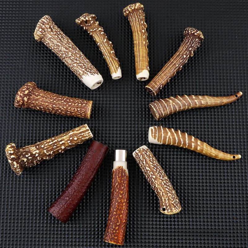 Imitation handle material, antelope horn handle scales, various shapes of plastic knife handles