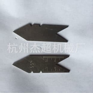 Center Gage Thread Cutting Tool Gage Metric 60-Degree Center Angle Template American Standard Thread Gage 55-Degree