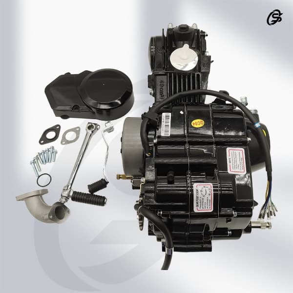 Motorcycle Parts Accessories Repair Parts Engine 50CC Black Hangdi Engine Kick Start