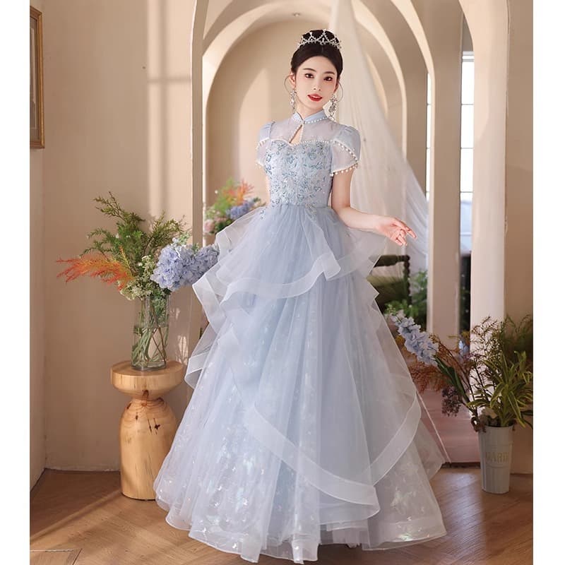 Evening Dress 2026 Spring/Summer New Light Luxury High-End Adult Ceremony Graduation Dress Women Banquet Princess Dress Elegant