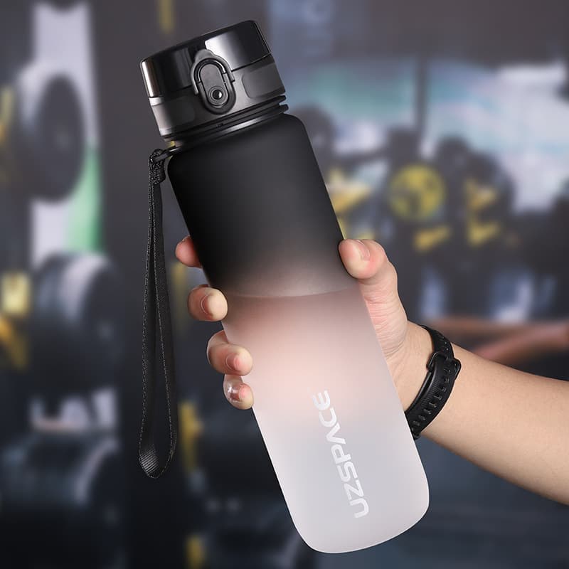 Youzhi Large Capacity Sports Water Bottle for Men, Summer Outdoor Portable Fitness Water Jug, Student School Cup Gradient Water Bottle