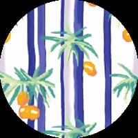 Cross-border Hot-selling Waterproof Bowl Cover, Washable Reusable Salad Bowl Dust Cover with Blue and White Print