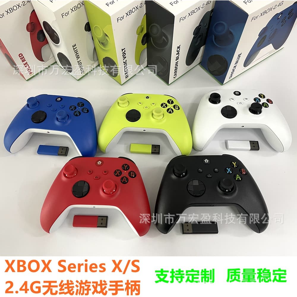 Wireless Controller for Xbox Series X/S with 2.4G Receiver, Xbox One Neutral Controller for PC