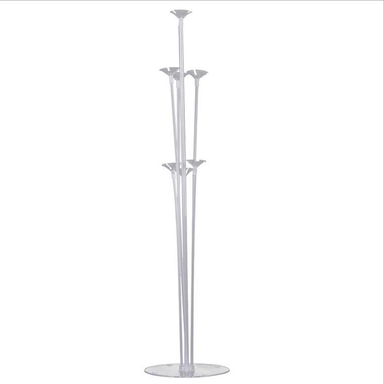 Tabletop and Floor-Standing Balloon Column Stand Holder for Children's Birthday Party Decoration, Wedding, Celebration, Baby Shower