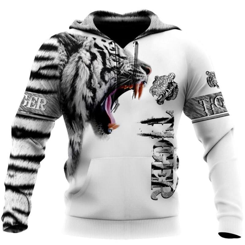2026 Best-Selling Classic Animal Pattern 3D Digital Print Fashion Hoodie for EU/US Cross-Border Independent Station