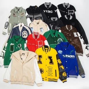 High Version Donkey Brand 2025 New Letter Towel Embroidery Thousand Needle Embroidery Baseball Jacket Coat Unisex
