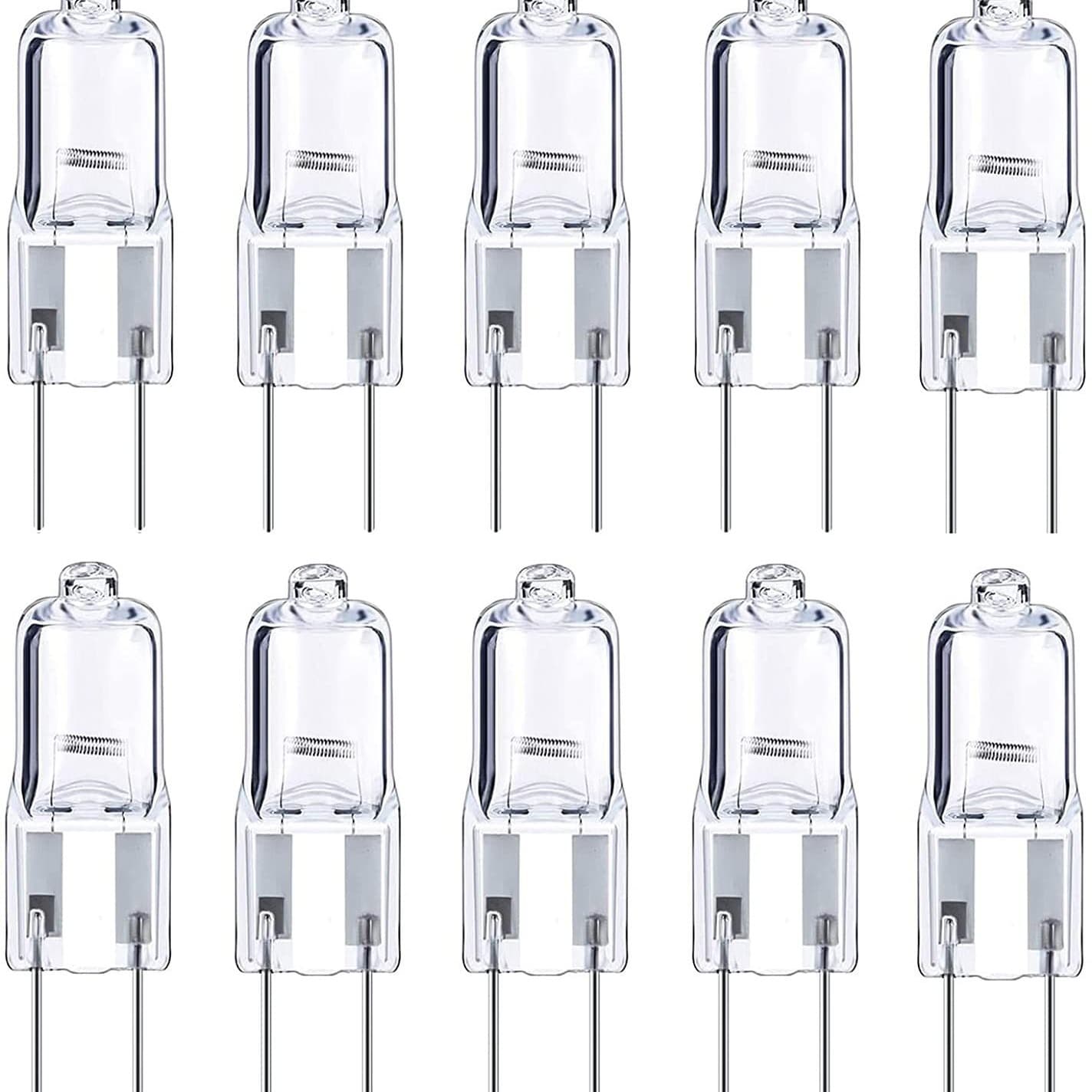Cross-border supply of halogen lamp beads G6.35 12V 20W35W50W crystal lamp projector lamp tube shadowless lamp