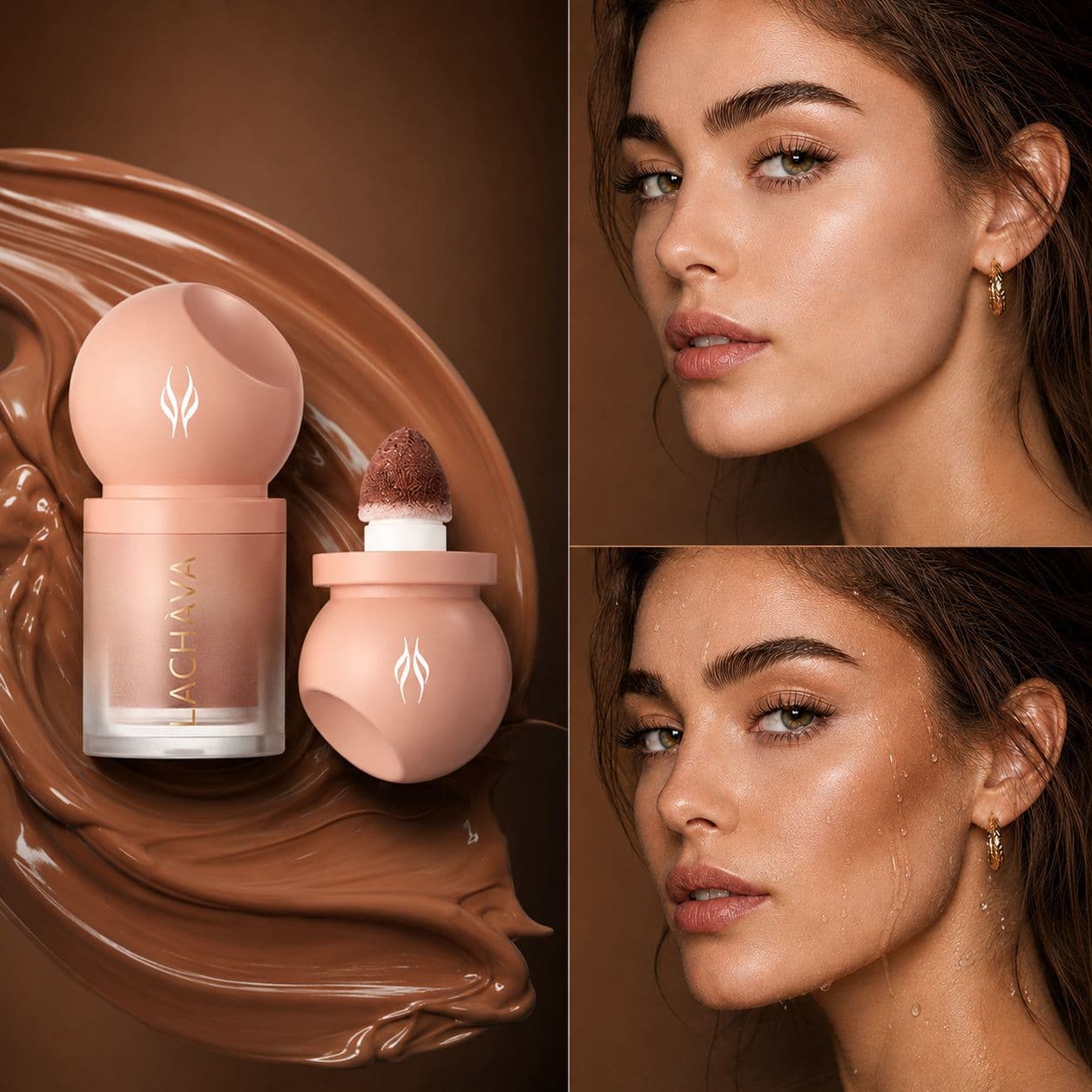 LACHAVA Concealer Liquid – 8-Color Correcting Concealer, Foundation Cream, Dark Circle Cover, Brightening