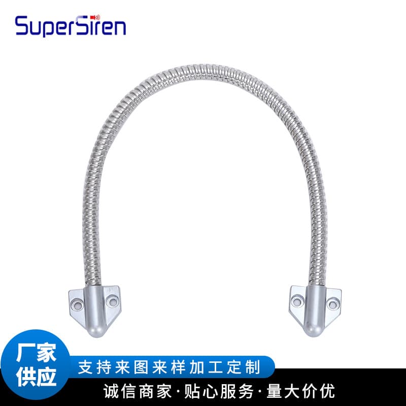 Factory Stock Stainless Steel Access Control Wire Guide Zinc Alloy Wiring Conduit Door and Window Anti-Pinch Wire Protection Hose