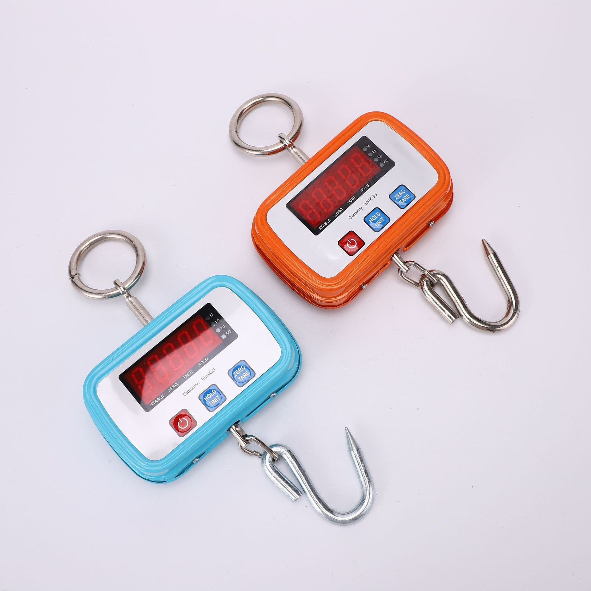 New Home 300kg Hanging Hook Scale Portable Crane Scale Industrial Hanging Scale Outdoor Mini Small