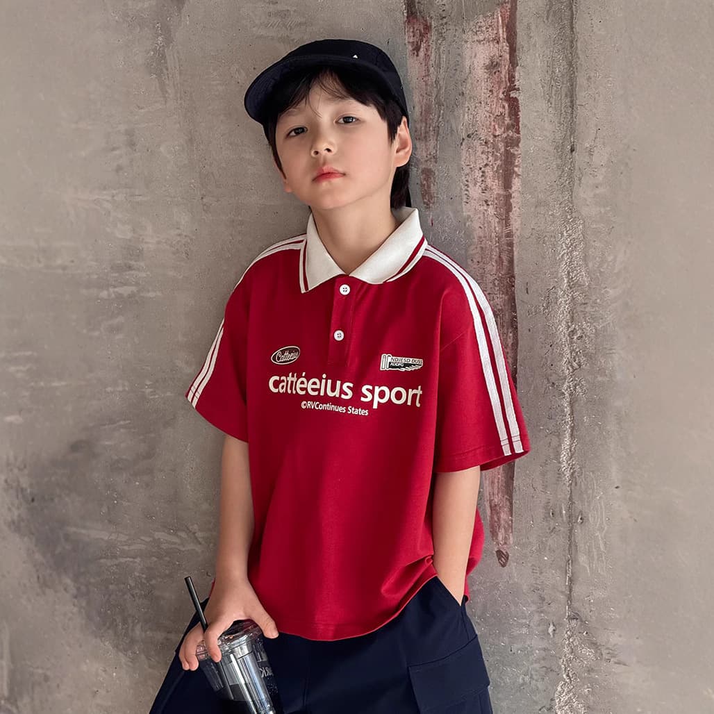 Boys' Kids Polo Shirt Short Sleeve T-Shirt Summer Clothing Boys' T-Shirt Summer