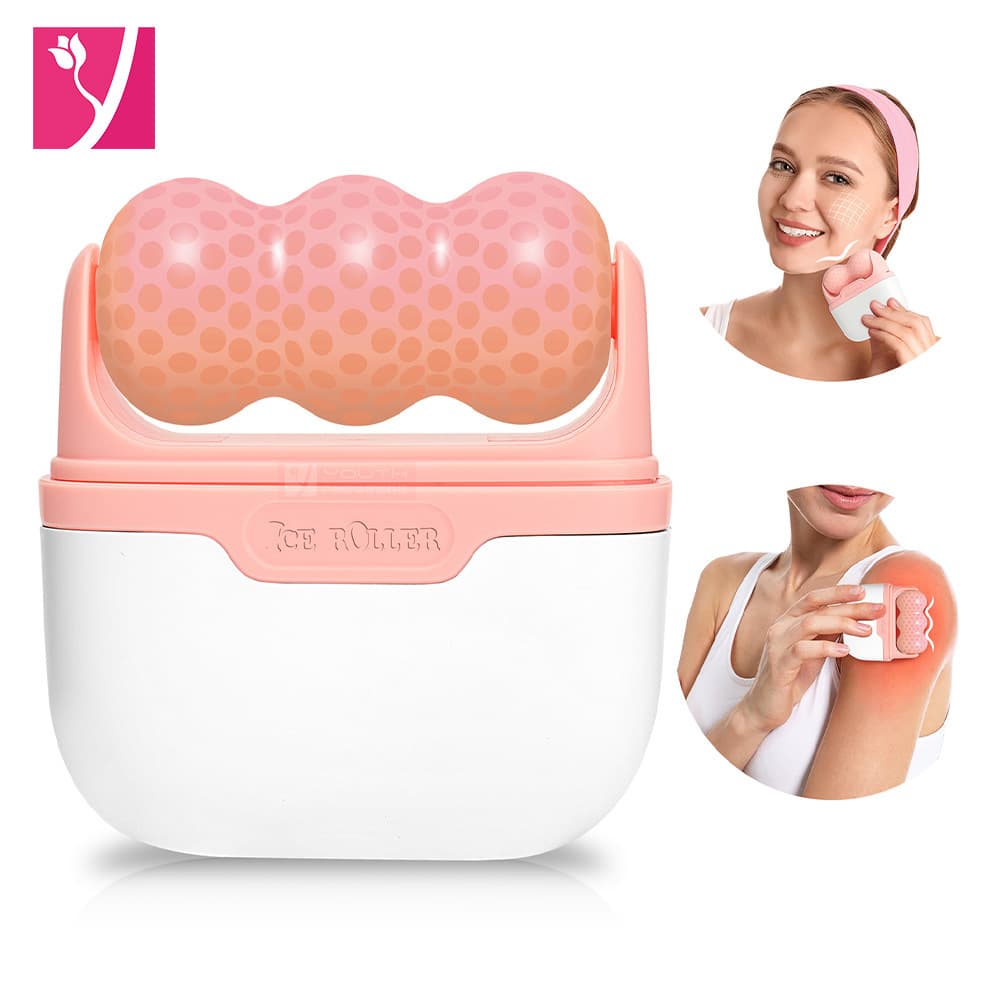 Cross-border S30 ice roller double-headed ICE ROLLER facial cold compress roller care tool
