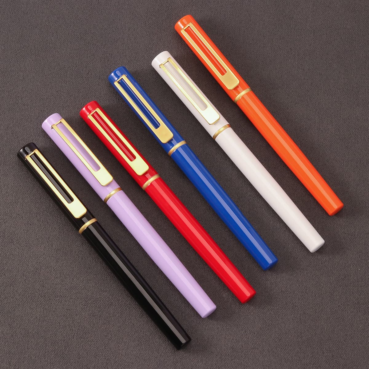 Metal rod signature pen customized LOGO corporate gift pen high-end business meeting pen advertising pen wholesale