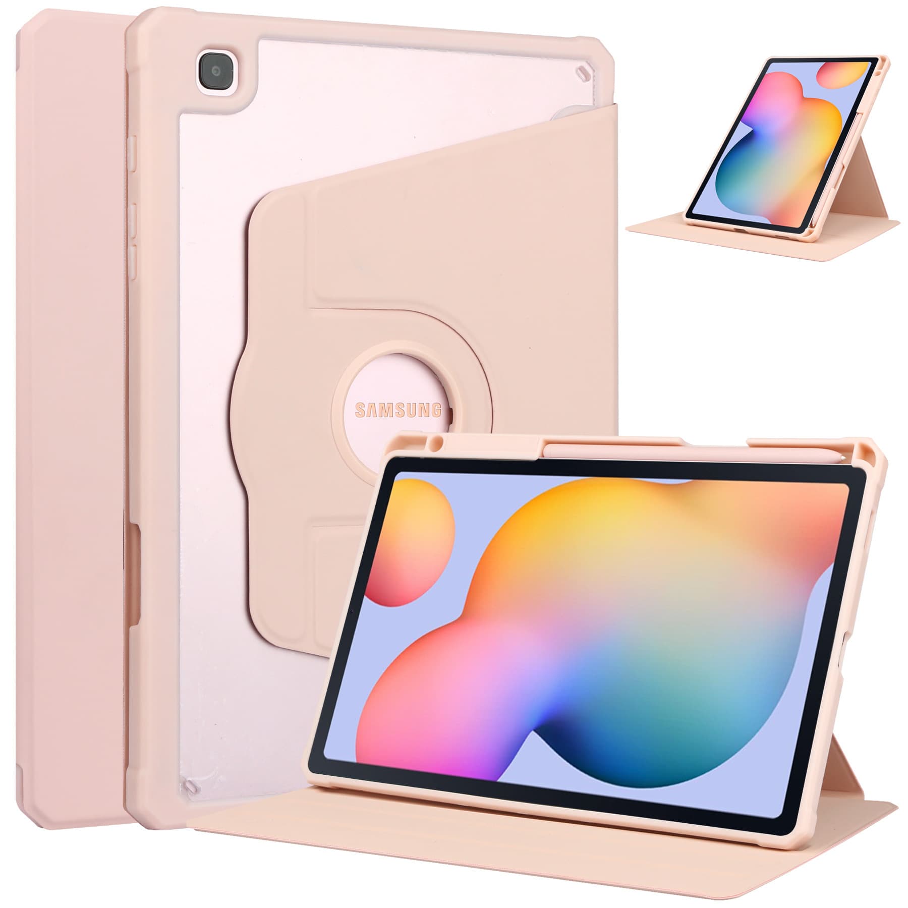 Suitable for Samsung S9/S9fe 11-inch protective case acrylic Galaxy Tab S8 rotating tablet leather case